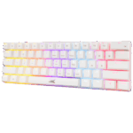 BILL Baracuda BGK-03211W/R-US DOLPHIN-W - Mechanikus gamer billentyűzet piros kapcsolóval - Fehér - US - Image 2