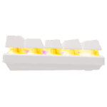 BILL Baracuda BGK-03211W/R-US DOLPHIN-W - Mechanikus gamer billentyűzet piros kapcsolóval - Fehér - US - Image 6