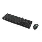 Logitech MK120 USB billentyűzet + egér Black HU - Image 3