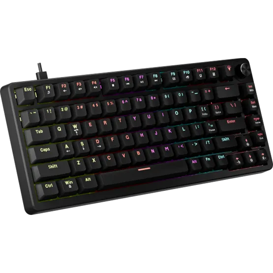BILL MARVO Arma 82 vezetékes gaming billentyűzet - Fekete - US /TNT Peach linear/ - Image 2