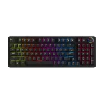 BILL MARVO Arma 98 vezetékes gaming billentyűzet - Fekete - US /TNT Peach linear/