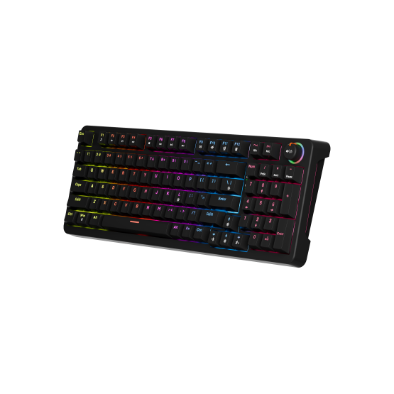 BILL MARVO Arma 98 vezetékes gaming billentyűzet - Fekete - US /TNT Peach linear/ - Image 5