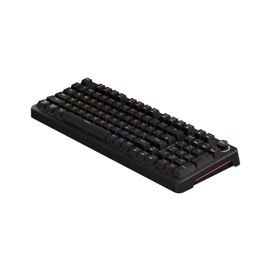 BILL MARVO Arma 98 vezetékes gaming billentyűzet - Fekete - US /TNT Peach linear/ - Image 2