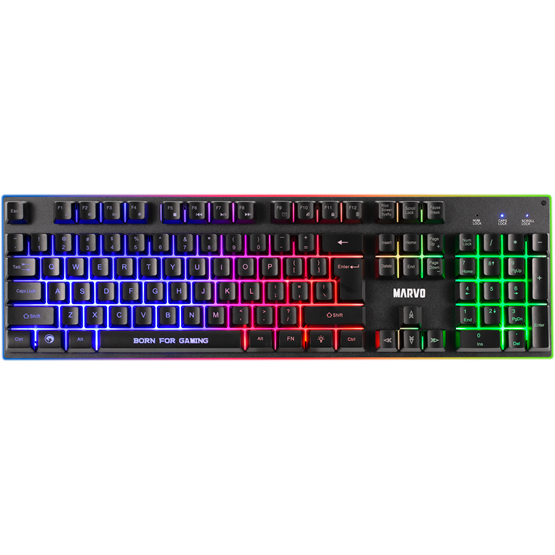 BILL MARVO Loot 40 billentyűzet+egér+egérpad+fejhallgató combo - Fekete - UK /Membrán/ - Image 7