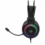 BILL MARVO Loot 40 billentyűzet+egér+egérpad+fejhallgató combo - Fekete - UK /Membrán/ - Image 4