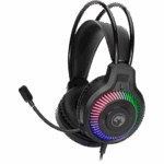 BILL MARVO Loot 40 billentyűzet+egér+egérpad+fejhallgató combo - Fekete - UK /Membrán/ - Image 5