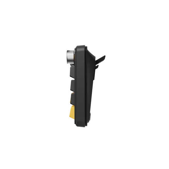 BILL MARVO TITAN 65 vezeték nélküli gaming billentyűzet - Fekete - US /Banana Crystal Linear/ - Image 6