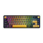 BILL MARVO TITAN 65 vezeték nélküli gaming billentyűzet - Fekete - US /Banana Crystal Linear/ - Image 2