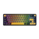 BILL MARVO TITAN 65 vezeték nélküli gaming billentyűzet - Fekete - US /Banana Crystal Linear/ - Image 2