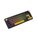 BILL MARVO TITAN 65 vezeték nélküli gaming billentyűzet - Fekete - US /Banana Crystal Linear/ - Image 3