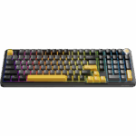 BILL MARVO TITAN 98 vezeték nélküli gaming billentyűzet - Fekete - US /Banana Crystal Linear/