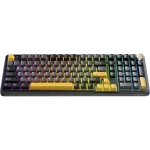 BILL MARVO TITAN 98 vezeték nélküli gaming billentyűzet - Fekete - US /Banana Crystal Linear/