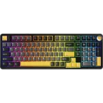 BILL MARVO TITAN 98 vezeték nélküli gaming billentyűzet - Fekete - US /Banana Crystal Linear/ - Image 2