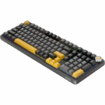 BILL MARVO TITAN 98 vezeték nélküli gaming billentyűzet - Fekete - US /Banana Crystal Linear/ - Image 4