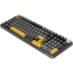 BILL MARVO TITAN 98 vezeték nélküli gaming billentyűzet - Fekete - US /Banana Crystal Linear/ - Image 4