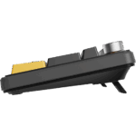 BILL MARVO TITAN 98 vezeték nélküli gaming billentyűzet - Fekete - US /Banana Crystal Linear/ - Image 5