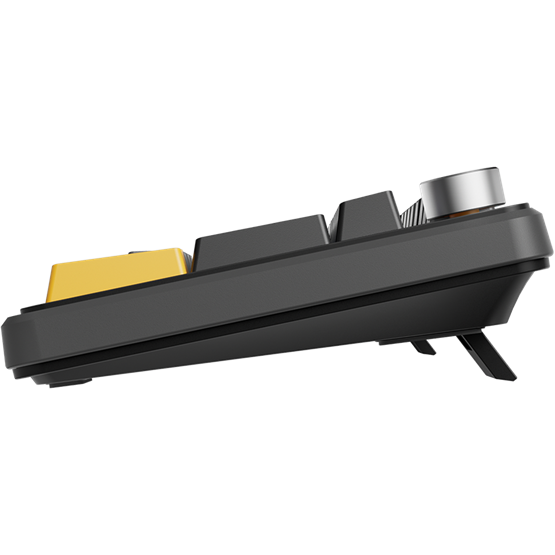 BILL MARVO TITAN 98 vezeték nélküli gaming billentyűzet - Fekete - US /Banana Crystal Linear/ - Image 5