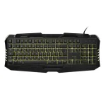 BILL Snakebyte Keyboard PC gamer billentyűzet, német nyelvű, fekete - Image 3