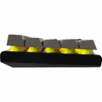 BILL White Shark GK-002123V2-B-G/BL-HU WAKIZASHI-2 vezetékes mechanikus gamer billentyűzet - fekete/szürke - HU /kék/ - Image 4