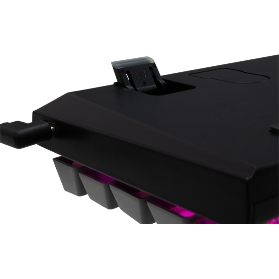 BILL White Shark GK-002123V2-B-G/BL-HU WAKIZASHI-2 vezetékes mechanikus gamer billentyűzet - fekete/szürke - HU /kék/ - Image 6