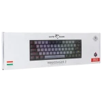 BILL White Shark GK-002713V2-G-B/R-HU WAKIZASHI-2 vezetékes mechanikus gamer billentyűzet - fekete - HU - Image 5