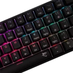 BILL White Shark GK-004113B/R-HU SHINOBI-2 vezetékes mechanikus gamer billentyűzet - fekete - HU /piros/ - Image 2