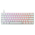 BILL White Shark GK-004211W/R-US SHINOBI-2 vezetékes mechanikus gamer billentyűzet - fehér - US