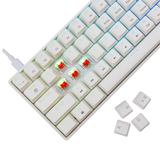 BILL_White_Shark_GK-004211WR-US_SHINOBI-2_vezetekes_mechanikus_gamer_billentyuzet_-_feher_-_US-i752144.png BILL White Shark GK-004211W/R-US SHINOBI-2 vezetékes mechanikus gamer billentyűzet - fehér - US - Image 3