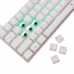 BILL White Shark GK-004231W/BR-US SHINOBI-2 vezetékes mechanikus gamer billentyűzet - fehér - US - Image 3