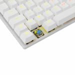 BILL White Shark GK-2106W/BL-HU COMMANDOS mechanikus (Blue switch) gamer billentyűzet - HU layout - Image 5