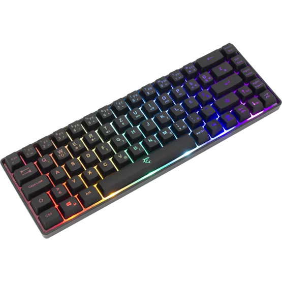 BILL White Shark GK-2201B-HU RONIN vezetékes membrán gamer billentyűzet - fekete - HU - Image 2