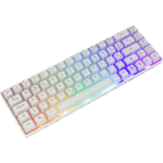 BILL White Shark GK-2201W-HU RONIN vezetékes membrán gamer billentyűzet - fehér - HU - Image 2