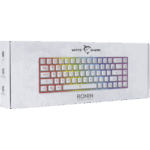 BILL White Shark GK-2201W-HU RONIN vezetékes membrán gamer billentyűzet - fehér - HU - Image 5