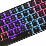 BILL White Shark GK-2202-2B/R-US ASHIKO-2 vezetékes mechanikus gamer billentyűzet - fekete - US - Image 5