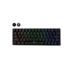 BILL White Shark Premium GK-003111B/R-US KAIKEN vezeték nélküli mechanikus gamer billentyűzet - fekete - US