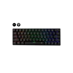 BILL White Shark Premium GK-003111B/R-US KAIKEN vezeték nélküli mechanikus gamer billentyűzet - fekete - US