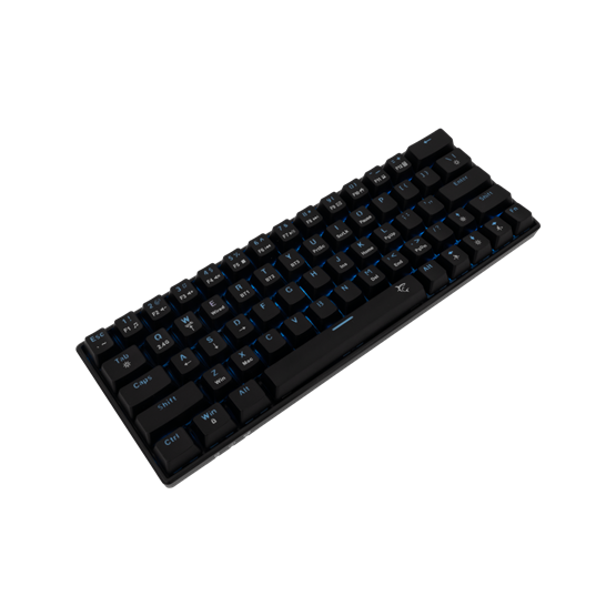 BILL White Shark Premium GK-003111B/R-US KAIKEN vezeték nélküli mechanikus gamer billentyűzet - fekete - US - Image 2