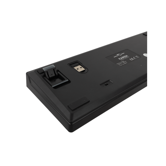 BILL White Shark Premium GK-003111B/R-US KAIKEN vezeték nélküli mechanikus gamer billentyűzet - fekete - US - Image 8