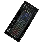 BIL AVAX FS01 Full size mechanikus vezetékes alumínium billentyűzet Outemu piros switch, magyar kiosztás - Dobozsérült - Image 4