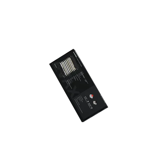 BIL AVAX GM02 75% Gasket RGB mechanikus vezetékes billentyűzet Outemu silent white switch, magyar kiosztás - Image 6