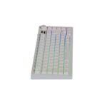 BIL AVAX GM02 PRO Fehér 75% Gasket RGB tri-mode mechanikus billentyűzet Gateron sárga switch, magyar kiosztás - Image 4