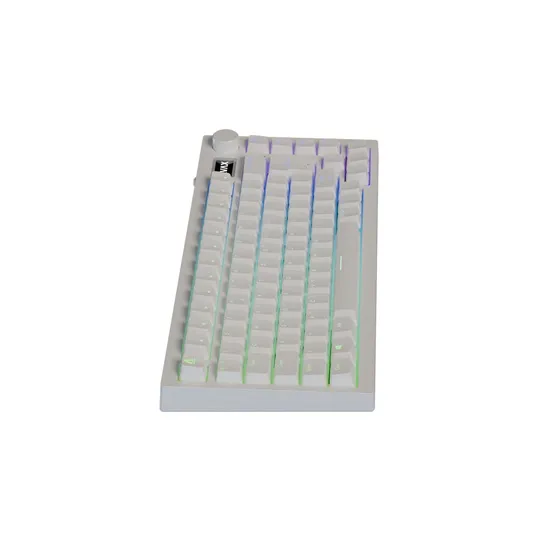 BIL AVAX GM02 PRO Fehér 75% Gasket RGB tri-mode mechanikus billentyűzet Gateron sárga switch, magyar kiosztás - Image 4