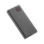 Baseus Adaman Metal gyorstöltő powerbank 20000 mAh, 22.5W, fekete + 3A USB Type-C, 30cm kábel - Image 3