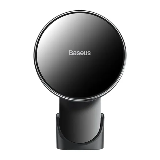Baseus Big Energy Magnetic szellőzőrácsra, műszerfalra rögzíthető, vezeték nélküli autós telefon töltő és tartó, fekete - Image 2