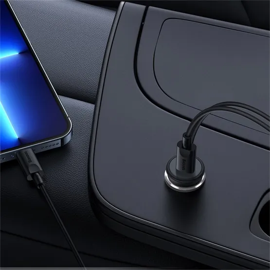 Baseus CW01 Magnetic szellőzőrácsra rögzíthető, vezeték nélküli autós telefon töltő és tartó, fekete - Image 6