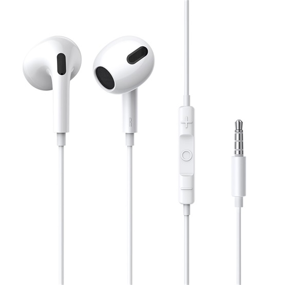 Baseus_Encok_H17_Wired_Earphone_35_mm_jack_mikrofonos_fulhallgato_feher-i783113.jpg Baseus Encok H17 Wired Earphones 3,5 mm jack mikrofonos fülhallgató, fehér - Image 1