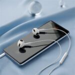 Baseus Encok H17 Wired Earphones 3,5 mm jack mikrofonos fülhallgató, fehér - Image 5