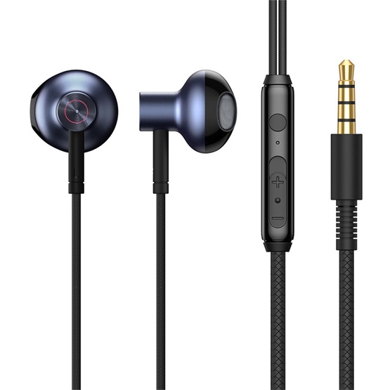Baseus_Encok_H19_Wired_Earphone_35_mm_jack_sztereo_fulhallgato_fekete-i764231.jpg Baseus Encok H19 Wired Earphones 3,5 mm jack mikrofonos fülhallgató, fekete - Image 1