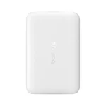 Baseus EnerFill FM11 Magnetic vezeték nélküli gyorstöltő powerbank 10000 mAh, 22.5W, fehér + 60W USB Type-C, 30cm kábel