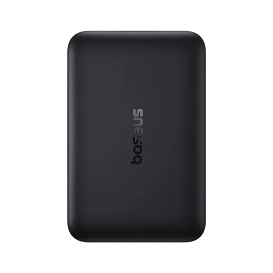 Baseus EnerFill FM11 Magnetic vezeték nélküli gyorstöltő powerbank 10000 mAh, 22.5W, fekete + USB Type-C, 30cm kábel